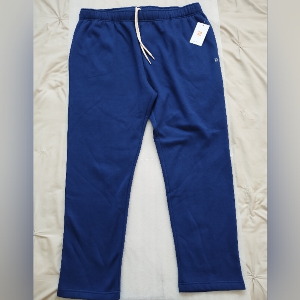 New Zelos Navy Blue Eve Athletic Breathable Workout Sweatpants Large NWT Sz XL